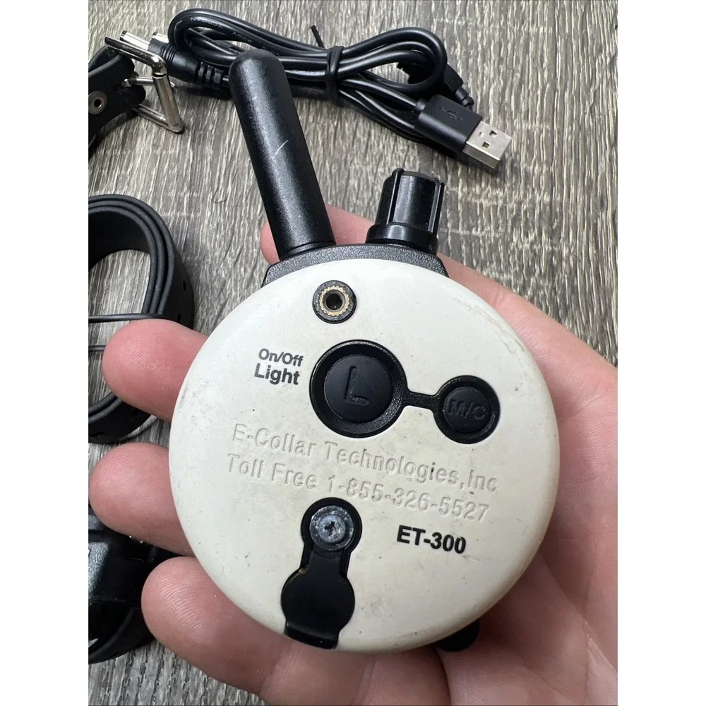 Mini-Educator Zen ET-300 E-Collar RX-090 Dog Training Collar With Charger Tested